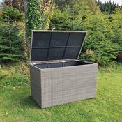 Monte Carlo Luxury Rattan Storage Box (Medium) - Brown