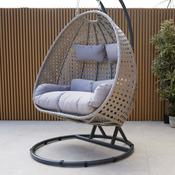 Hamilton Rattan Double Hanging Outdoor Egg Chair image