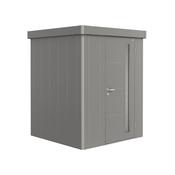 Garden Shed - Neo - Metallic Quartz Grey - 1A - 180cm x 180cm x 222cm - Standard Door