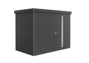 Garden Shed - Neo - Metallic Dark Grey - 1C - 292cm x 180cm x 222cm - Double Door
