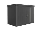Garden Shed - Neo - Metallic Dark Grey - 1C - 292cm x 180cm x 222cm - Standard Door