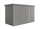 Garden Shed - Neo - Metallic Quartz Grey - 1D - 348cm x 180cm x 222cm - Standard Door