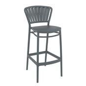 Portofino 75cm Bar Stool - Dark Grey image