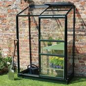 Halls Wall Garden Greenhouse - 24 - 2ft x 4ft - Horticultural - Green