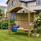Burghley Garden Arbour image