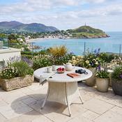 Connemara 4 Seater Dining Round Rattan Table