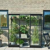 Halls Qube Lean-To Greenhouse - 62 - 6ft x 2ft