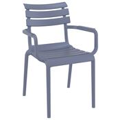 Paris Outdoor Garden Armchair - Dark Grey