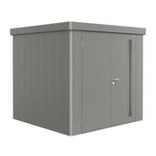 Garden Shed - Neo - Metallic Quartz Grey - 2B - 236cm x 236cm x 222cm - Double Door