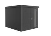 Garden Shed - Neo - Metallic Dark Grey - 3B - 236cm x 292cm x 222cm - Double Door