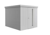 Garden Shed - Neo - Metallic Silver - 3B - 236cm x 292cm x 222cm - Standard Door