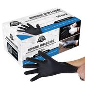 Pit Boss 50 Disposable Nitrile Gloves with 1 Pair of Cotton Gloves