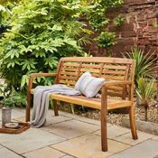 5ft Costwold Acacia Wooden Bench image