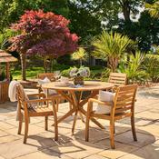 Alexander Rose Cotswold 4 Seat Round Set