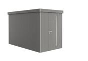 Garden Shed - Neo - Metallic Quartz Grey - 4A - 180cm x 348cm x 222cm - Standard Door