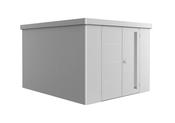 Garden Shed - Neo - Metallic Silver - 4C - 292cm x 348cm x 222cm - Double Door