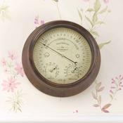 Westminster Barometer &amp; Thermometer 8"