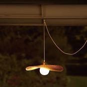 60cm Liguria Sesame Rattan Pendant Light image