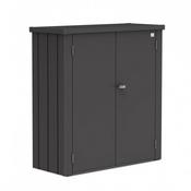 Terrace Cabinet Romeo - Metallic Dark Grey - Medium