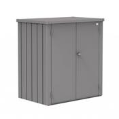 Terrace Cabinet Romeo - Metallic Quartz Grey - Large