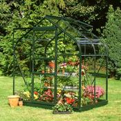 Halls Supreme Greenhouse - 64 - 6ft x 4ft - Green