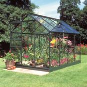 Halls Popular Greenhouse - Green - Horticultural - 68 - 6ft x 8ft