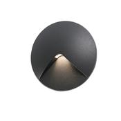Faro Uve Dark Grey Recessed Lamp - 2W