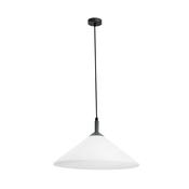 Faro Saigon Pendant Lamp Dark Grey &amp; White - 15W