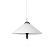 Faro Saigon Out R55 Grey &amp; Matt White Portable Pendant Lamp - 15W