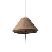 Faro Saigon Out T70 Grey &amp; Brown Portable Pendant Lamp - 15W