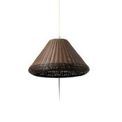 Faro Saigon Out W70 Grey &amp; Brown Portable Pendant Lamp - 15W