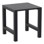 Vegas Extendable Bar Table (100cm x 100/140cm) - Black