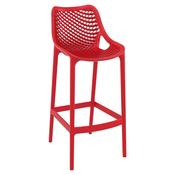 Air 75cm Commercial Outdoor Bar Stool in Red