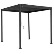 Mirador Ares Louvered Roof Pergola 3m x 3m - Anthracite image