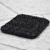 20mm Artificial Play Grass - Fancy Black - 2 Metre Roll