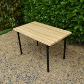 6 Seater Coco Bolo Rectangular Garden Table with Classic Legs