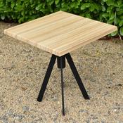 Coco Bolo 70cm Square Bistro Garden Table with Fuoz Legs