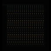 3m x 3m Multi Function Curtain Christmas Lights with 306 Warm White LEDs