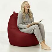 Scoop Bean Bag Chair - Dark Red