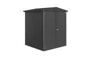 Garden Shed - Europa - Metallic Dark Grey - 2 - 172cm x 156cm x 196cm