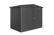 Garden Shed - Europa - Metallic Dark Grey - 3 - 244cm x 156cm x 203cm