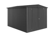 Garden Shed - Europa - Metallic Dark Grey - 6 - 244cm x 300cm x 209cm