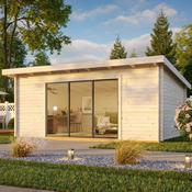 Lea 19.4sqm Slide Plus Garden Room / Home Office with Double Toughened Glass image