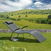 Monte Carlo Sunlounger - Black