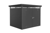 Garden Shed - Highline - Metallic Dark Grey - H3 - 275 x 235 x 222 - Double Door