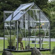 Halls ICON 6 Greenhouse - 2.5m² - 6ft x 4ft - Horticultural - Silver