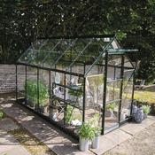 Halls ICON 6 Greenhouse - 6.1m² - 6ft x 10ft - Horticultural - Green