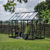 Halls ICON 6 Planthouse - 7.3m² (6 x 12) Green with 3mm Toughened Glass image