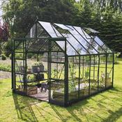 Halls ICON 8 Greenhouse - 8.1m² - 8ft x 10ft - Horticultural - Green