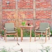 Kettler Meadow 2 Seat Wood Bistro Set